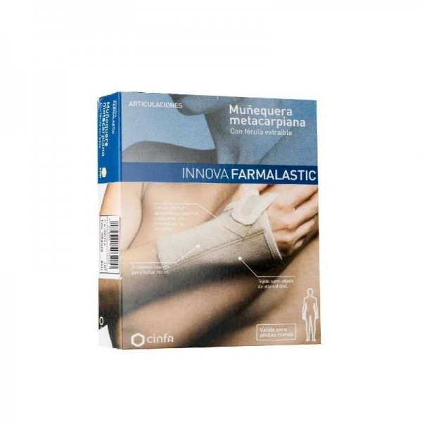 MUÑEQUERA METACARPIANA FARMALASTIC INNOVA FERULA T MED