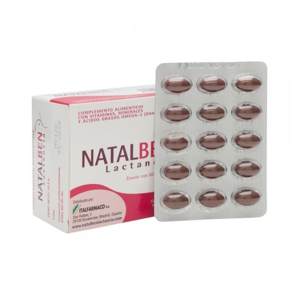 NATALBEN LACTANCIA  60 CAPSULAS