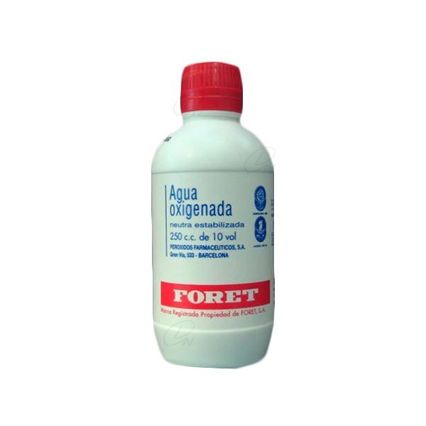 AGUA OXIGENADA NEUTRA ESTABILIZADA FORET 1 frasco de 250 ml