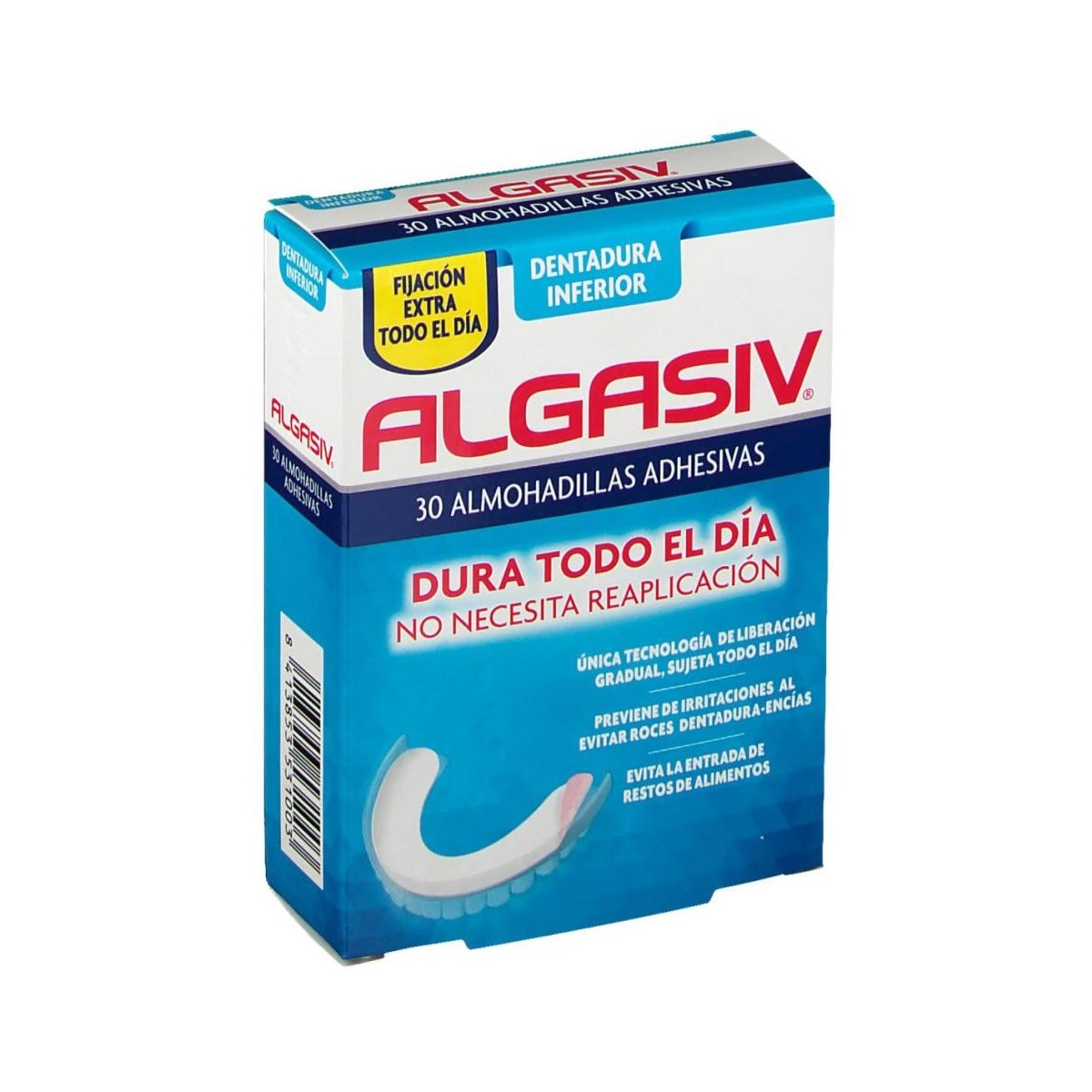 ALGASIV ALMOHADILLAS ADHESIVAS PROTESIS 30...