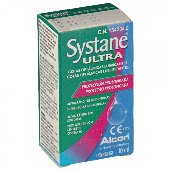 SYSTANE ULTRA GOTAS OFTALMICAS LUBRICANTES 1 ENVASE 10 ML