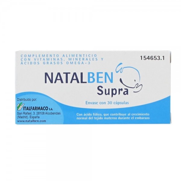 NATALBEN SUPRA  30 CAPSULAS