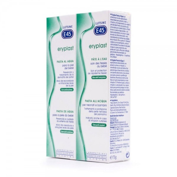 ERYPLAST PASTA AL AGUA  2 ENVASES 75 G