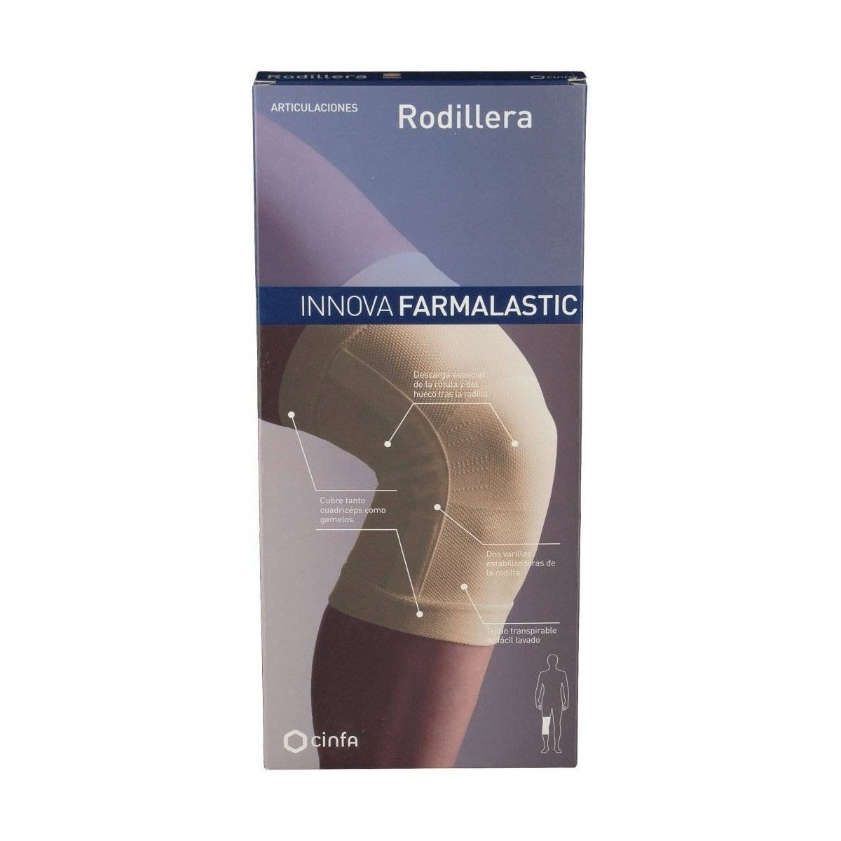 RODILLERA FARMALASTIC INNOVA T MED