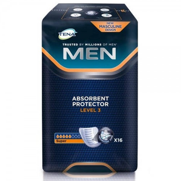 ABSORB INC ORINA LIGERA TENA MEN LEVEL3 16 U