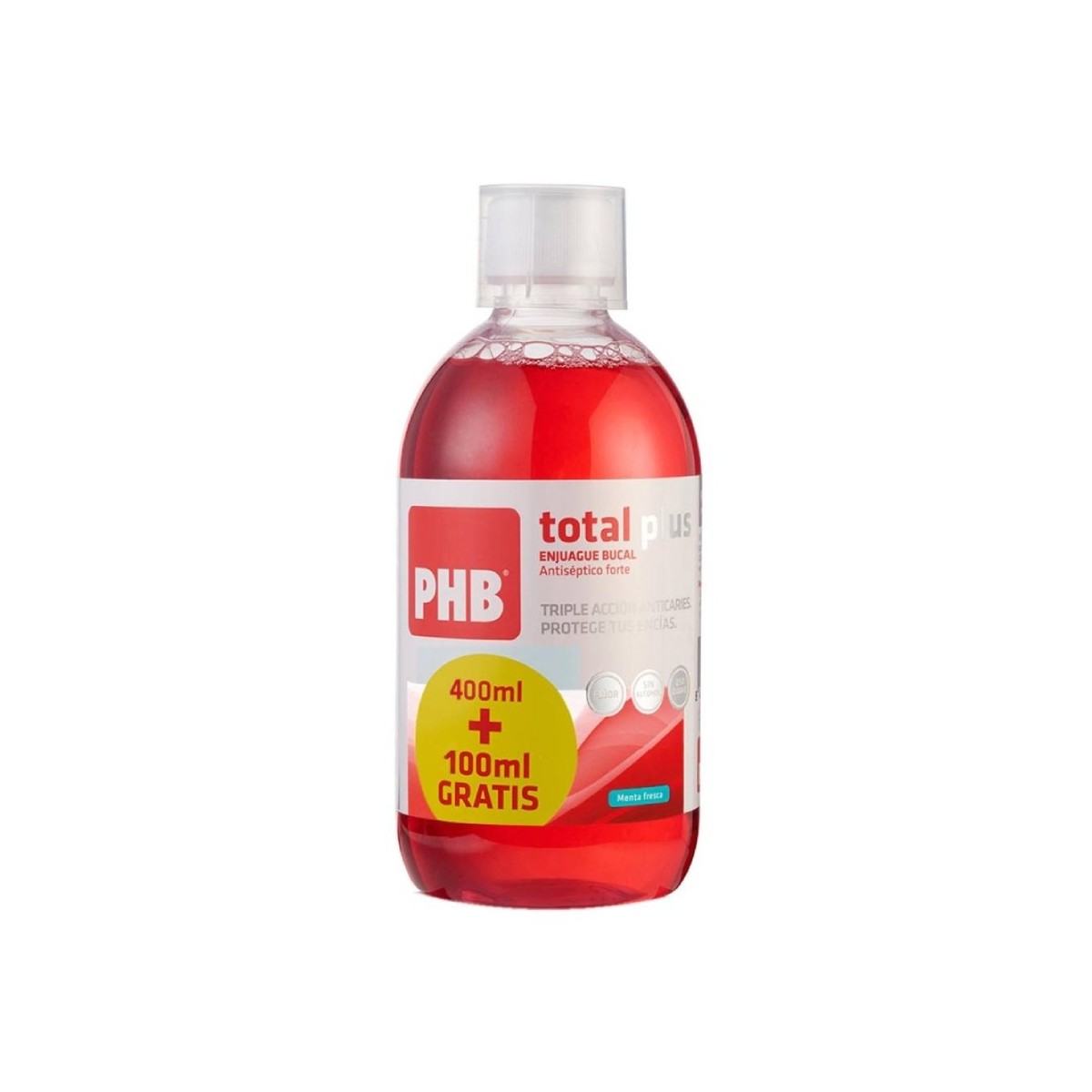 PHB TOTAL PLUS ENJUAGUE BUCAL  1 ENVASE 500 ML