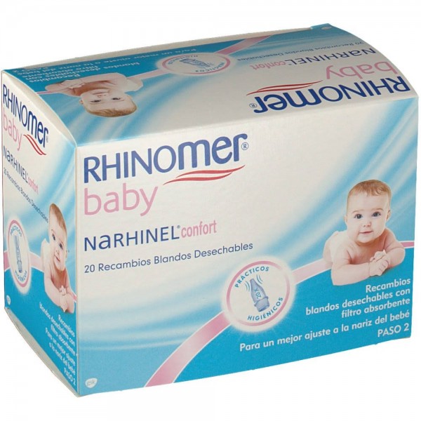 NARHINEL CONFORT ASPIRADOR RECAMBIO  20 BLANDO DESECHABLE