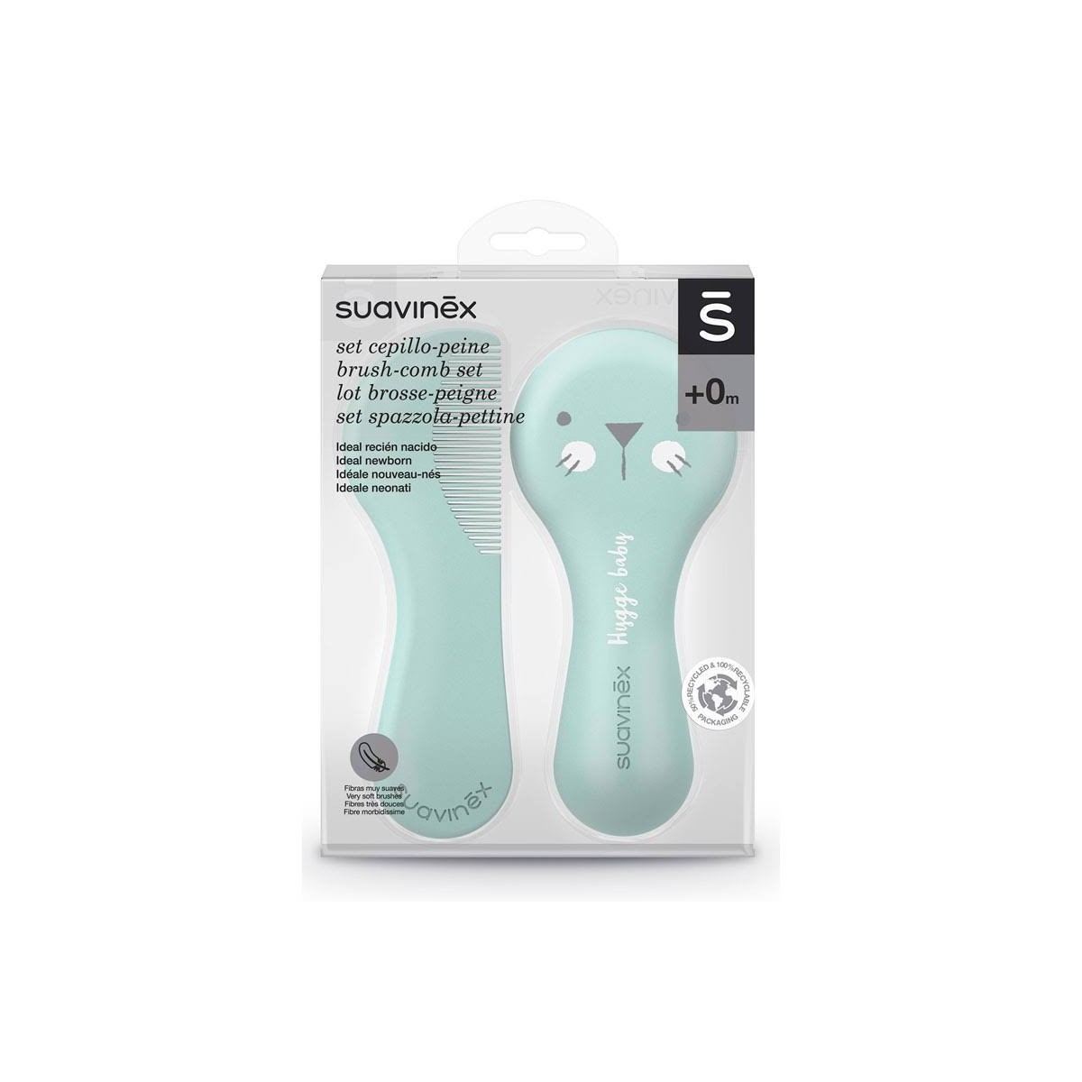 CEPILLO Y PEINE INFANTIL SOFT SUAVINEX AZUL...