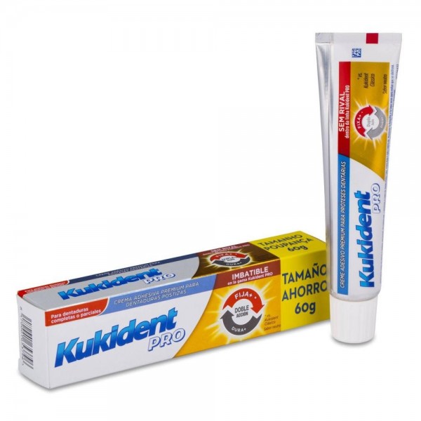 KUKIDENT PRO DOBLE ACCION CREMA ADH PROTESIS DENTAL...