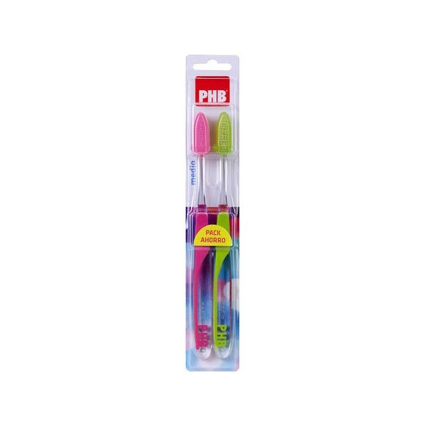 CEPILLO DENTAL ADULTO PHB PLUS MEDIO DUPLO