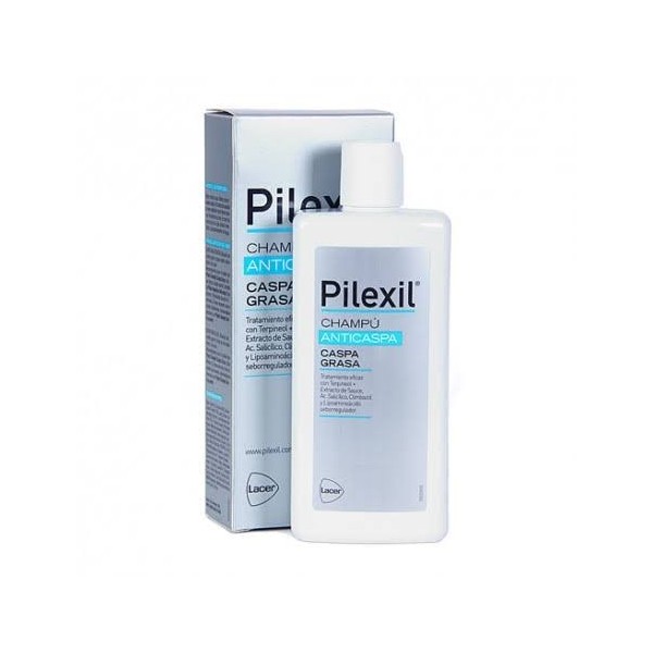 PILEXIL CHAMPU CASPA GRASA  1 ENVASE 300 ML