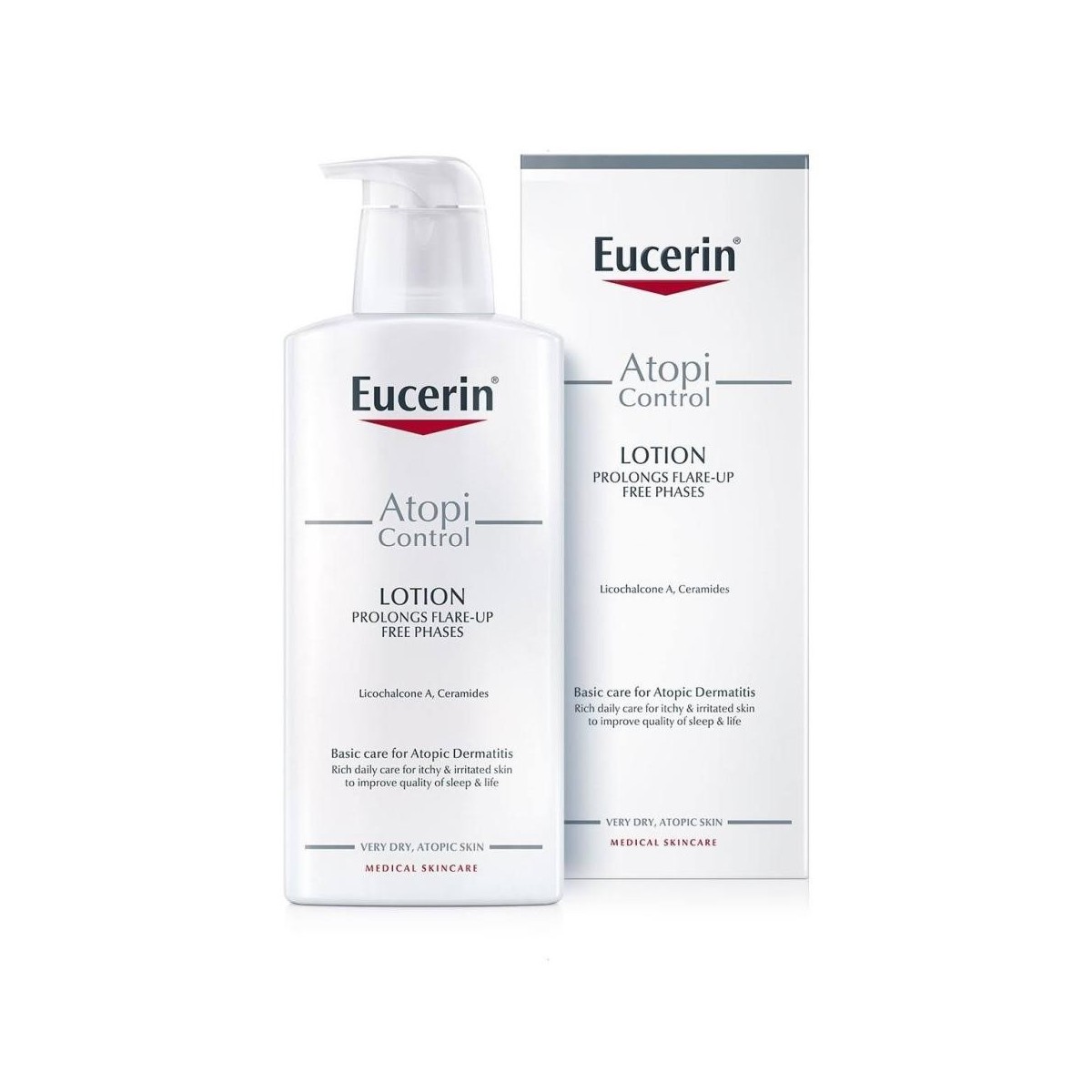 EUCERIN ATOPICONTROL LOCION  1 ENVASE 400 ML