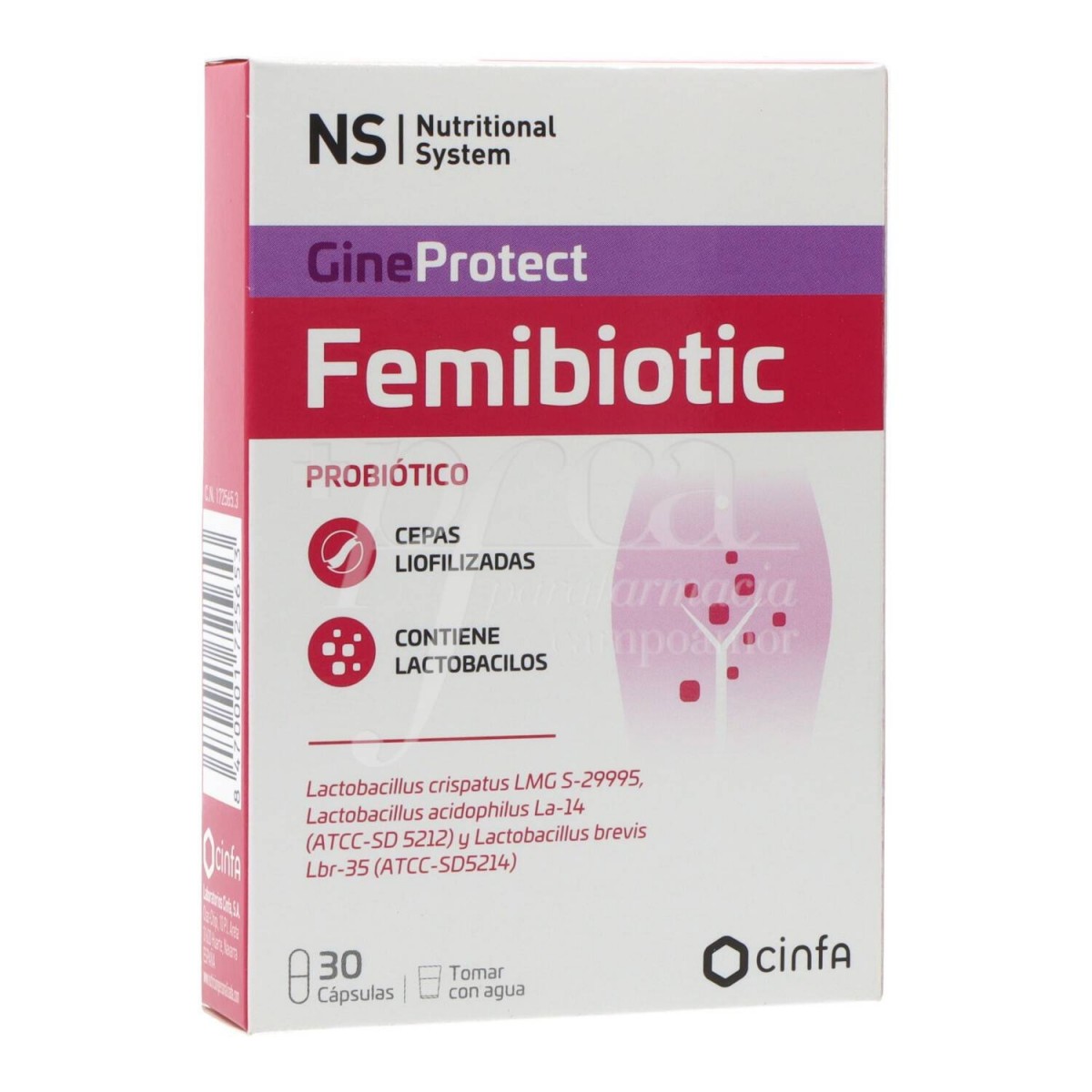 NS FEMIBIOTIC  30 CAPSULAS