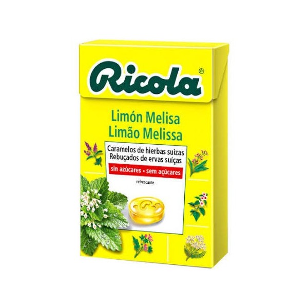 RICOLA CARAMELOS SIN AZUCAR  1 ENVASE 50 G SABOR LIMON