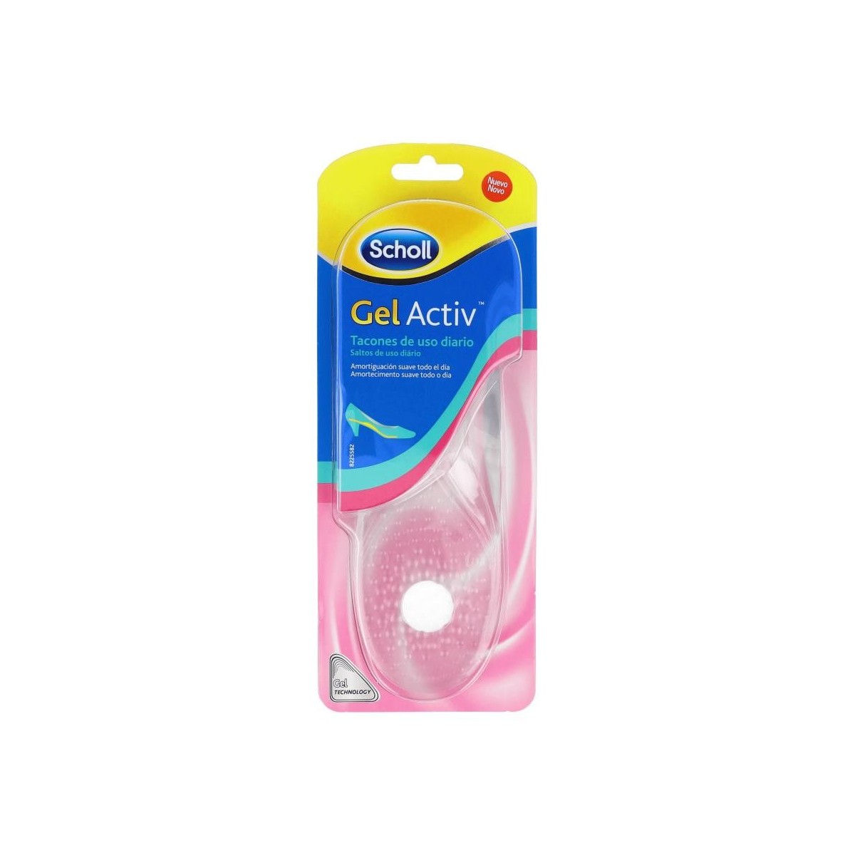 PLANTILLAS SCHOLL GEL ACTIV TACON DIARIO