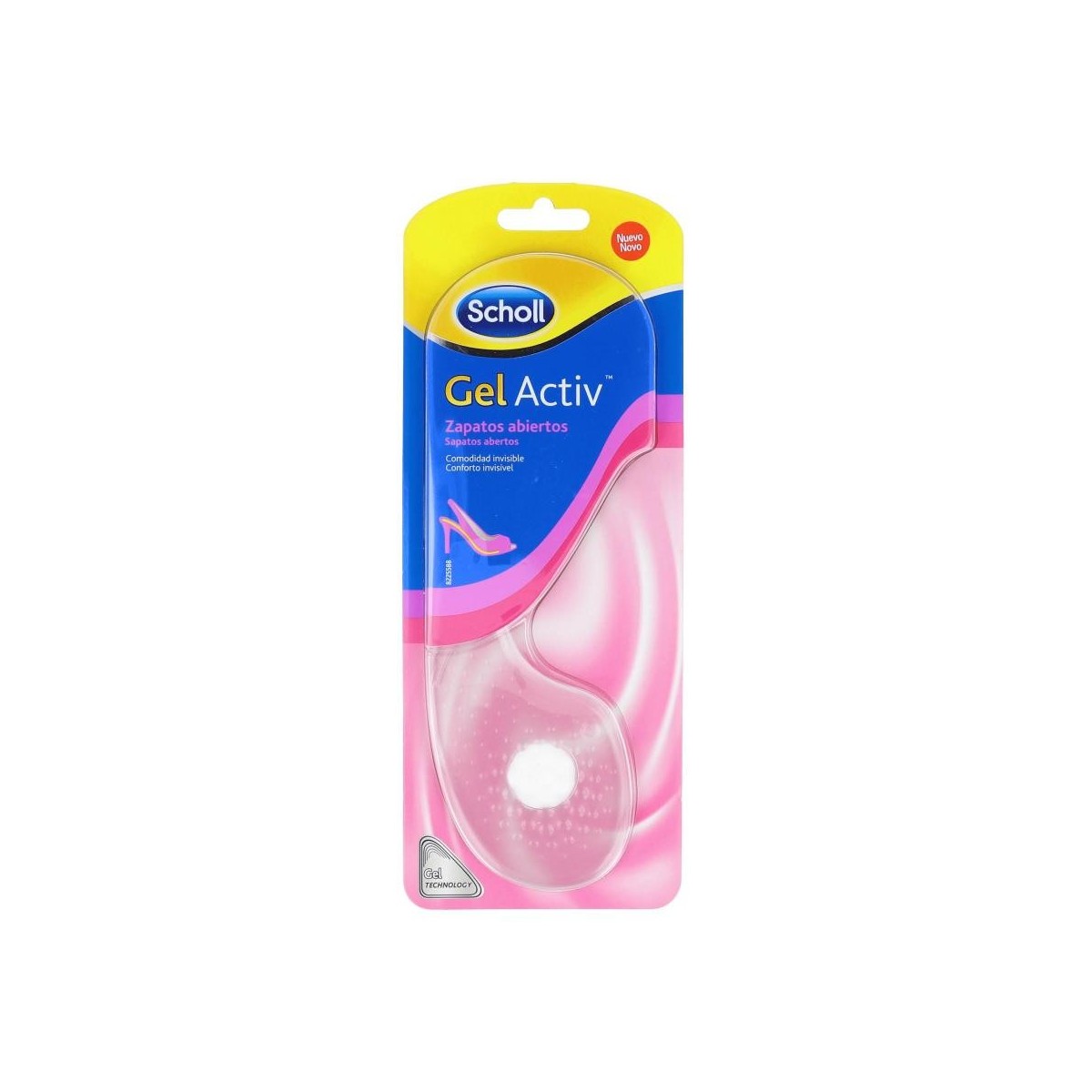PLANTILLAS SCHOLL GEL ACTIV ZAPATO ABIERTO