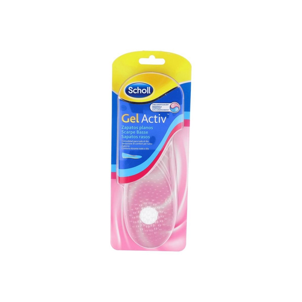 PLANTILLAS SCHOLL GEL ACTIV ZAPATO PLANO