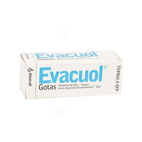 EVACUOL 75 mgml Gotas orales en solución 1 frasco de 30 ml