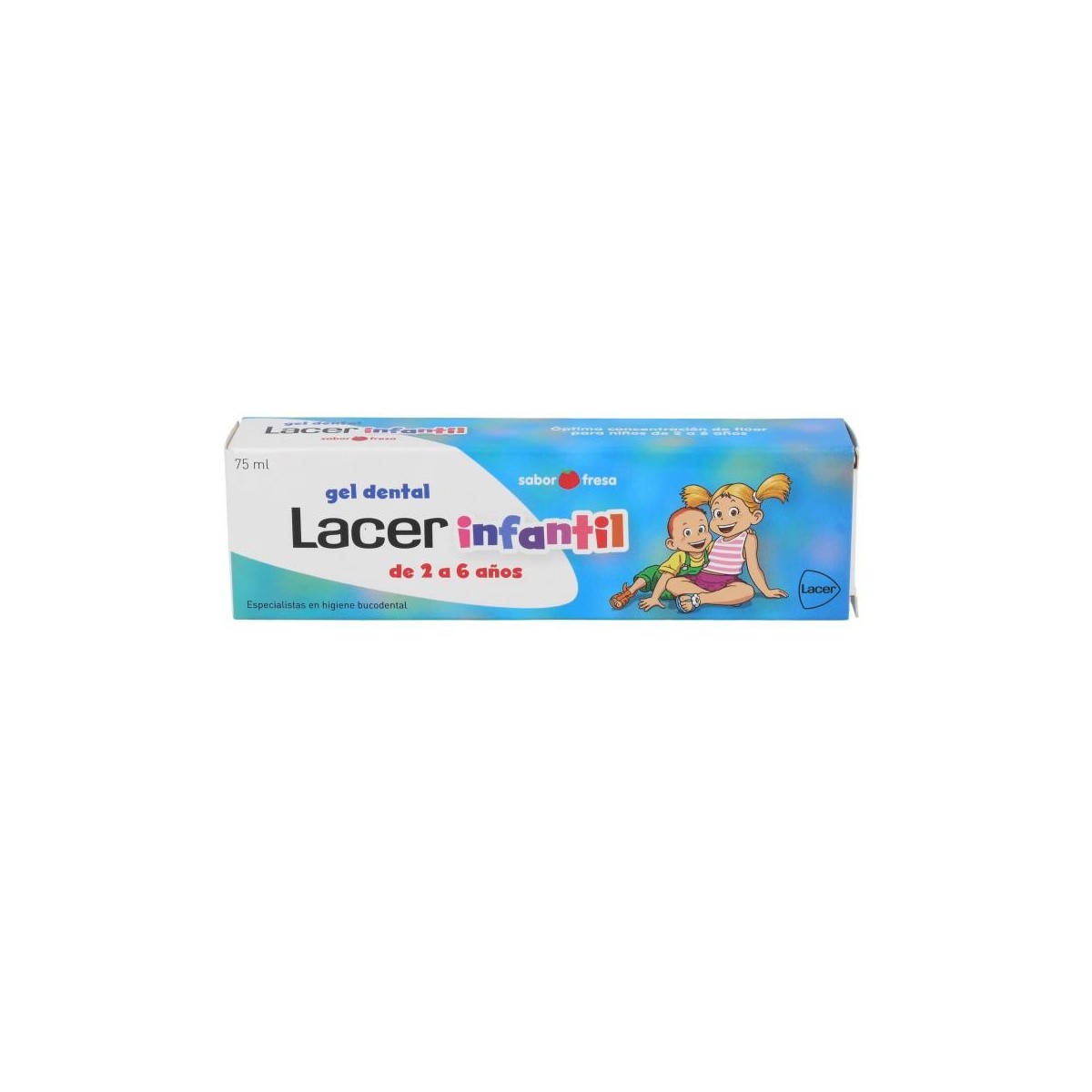 LACER INFANTIL GEL DENTAL  1 ENVASE 75 ML FRESA