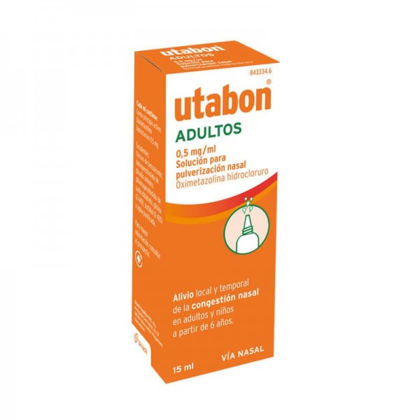 UTABON ADULTOS 05 mgml SOLUCION PARA PULVERIZACION NASAL...