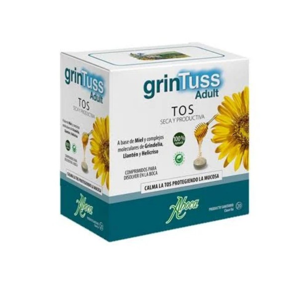 GRINTUSS ADULT CON POLIRESIN  20 COMPRIMIDOS