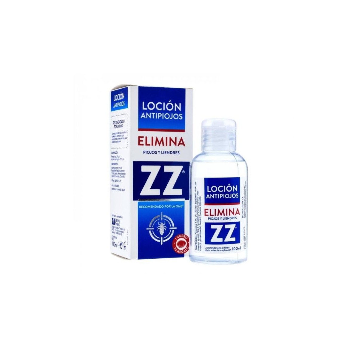 ZZ LOCION ANTIPIOJOS  1 ENVASE 100 ML