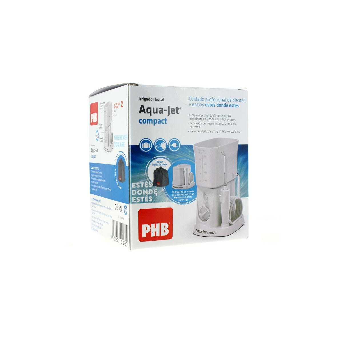 IRRIGADOR BUCAL PHB AQUAJET COMPACT