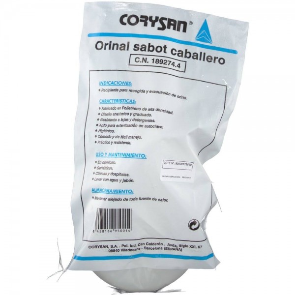 ORINAL SABOT CORYSAN CABALLERO