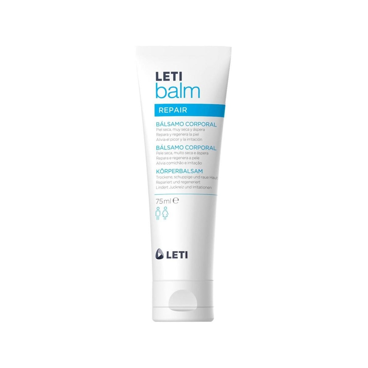 LETIBALM BALSAMO CORPORAL  1 ENVASE 75 ML