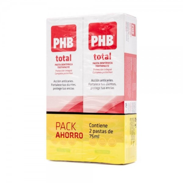 PHB TOTAL PASTA DENTIFRICA  2 TUBOS 75 ML