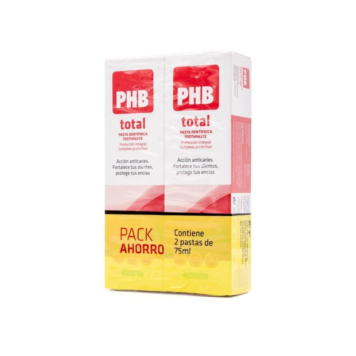 PHB TOTAL PASTA DENTIFRICA  2 TUBOS 75 ML