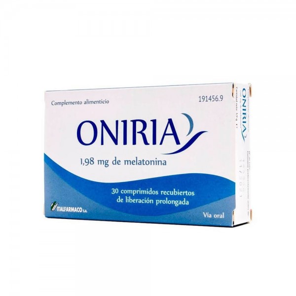 ONIRIA  30 COMPRIMIDOS RECUBIERTOS