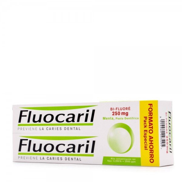 FLUOCARIL BIFLUORE 250 DENTIFRICO  2 ENVASES 125 ML DUPLO