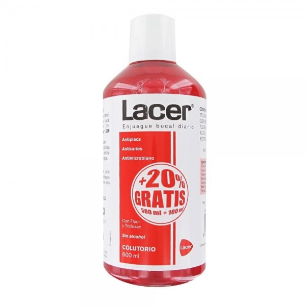 LACER CUIDADO BUCAL COLUTORIO  1 ENVASE 500 ML