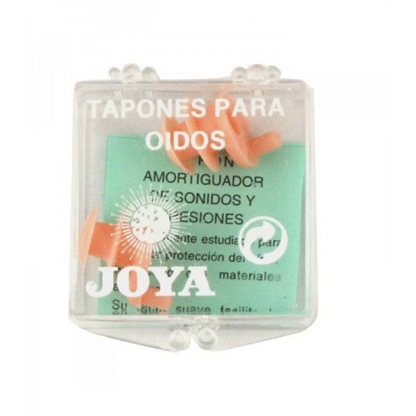 TAPONES OIDOS SILICONA JOYA 2 TAPONES