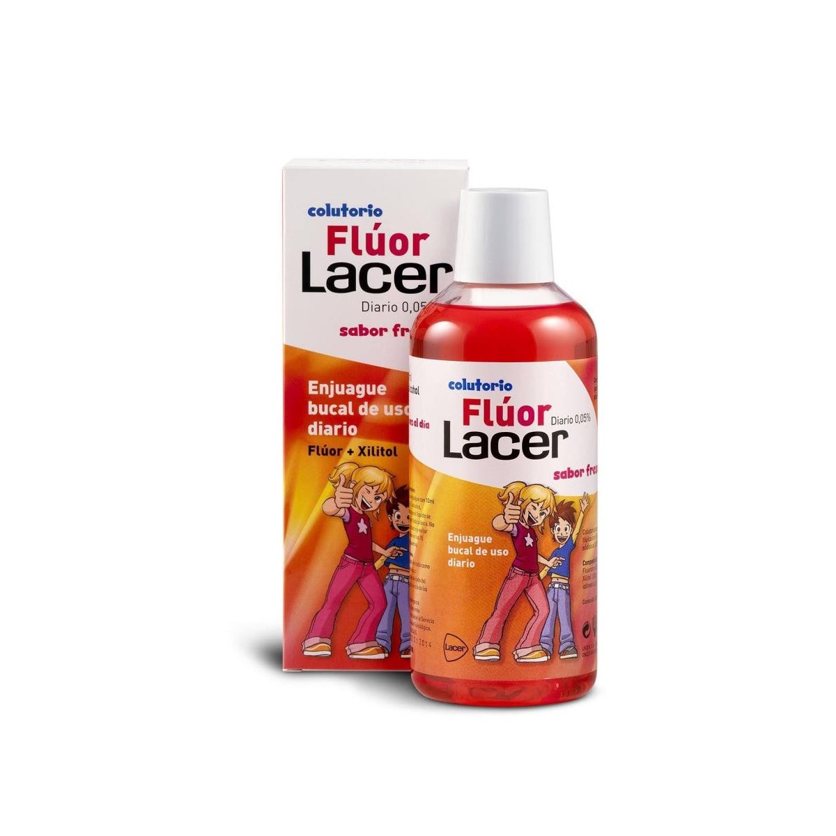 LACER COLUTORIO FLUOR DIARIO 005   1 ENVASE 500...