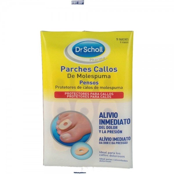 DR SCHOLL PARCHES CALLOS MOLESPUMA  ESCUDO