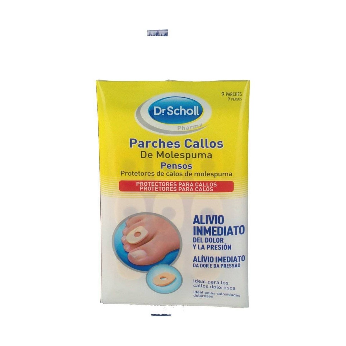 DR SCHOLL PARCHES CALLOS MOLESPUMA  ESCUDO