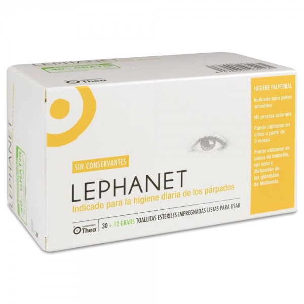 LEPHANET TOALLITAS ESTERILES  30  12 TOALLITAS