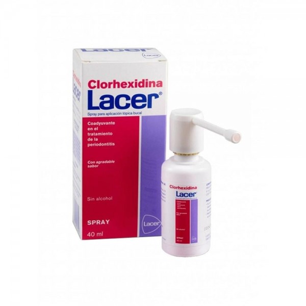 LACER COLUTORIO CLORHEXIDINA SPRAY  1 ENVASE 40 ML