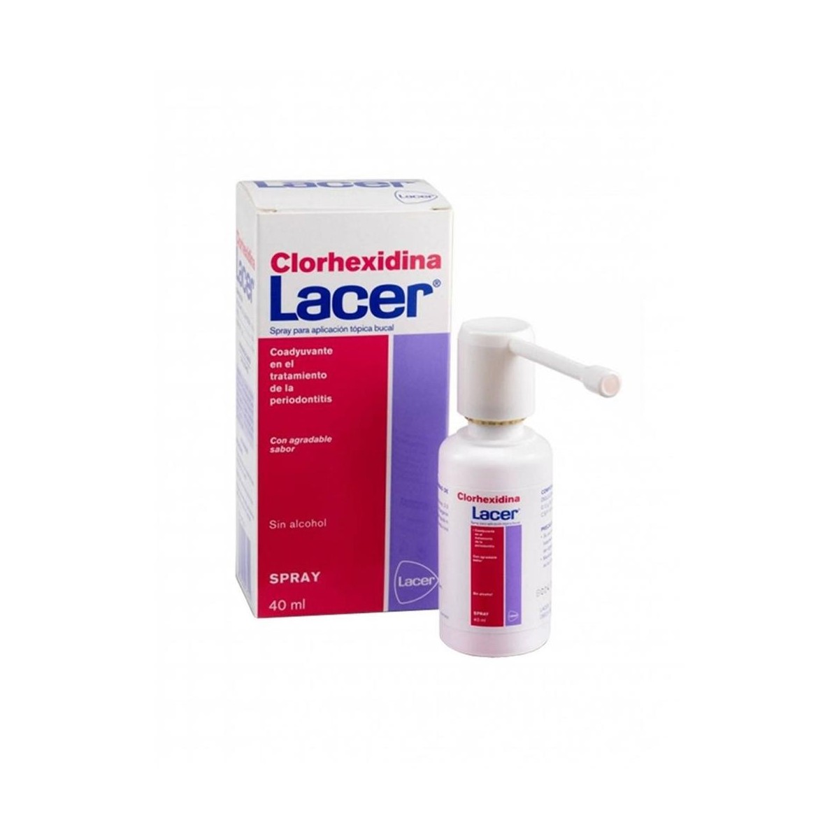 LACER COLUTORIO CLORHEXIDINA SPRAY  1 ENVASE 40 ML