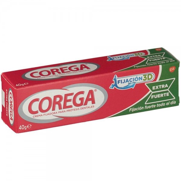 COREGA CREMA EXTRA FUERTE ADHESIVO PROTESIS DENTAL 40 ML