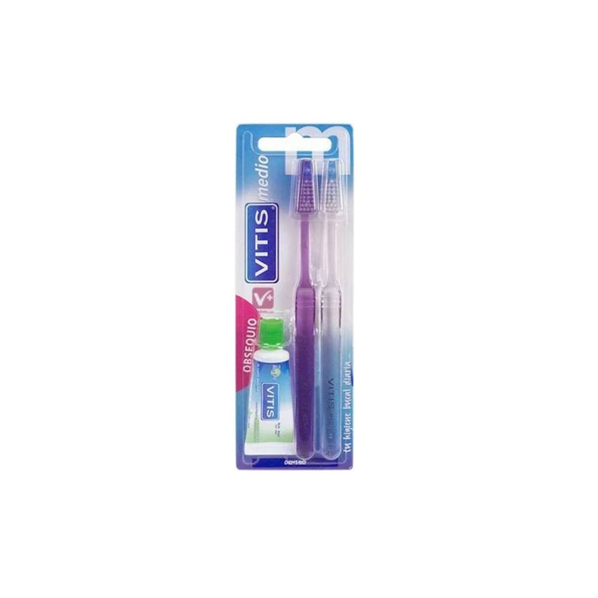 CEPILLO DENTAL ADULTO VITIS MEDIO DUPLO