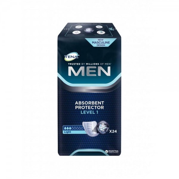 ABSORB INC ORINA LIGERA TENA MEN LEVEL1  24 U