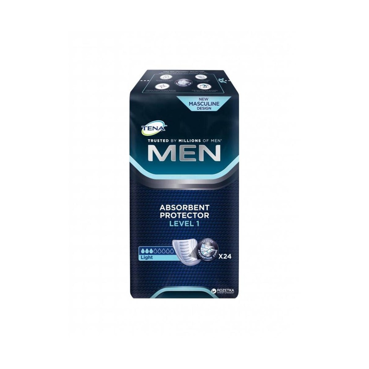 ABSORB INC ORINA LIGERA TENA MEN LEVEL1  24 U