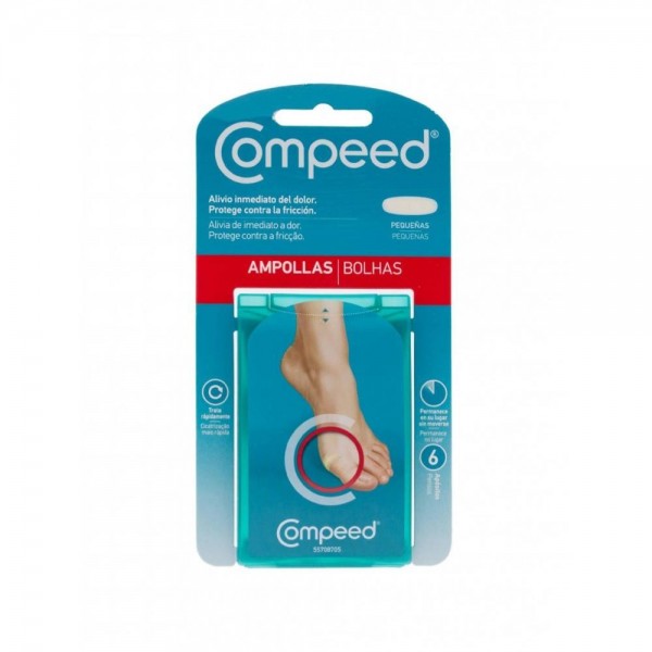 COMPEED AMPOLLAS HIDROCOLOIDE T PEQ 6 U