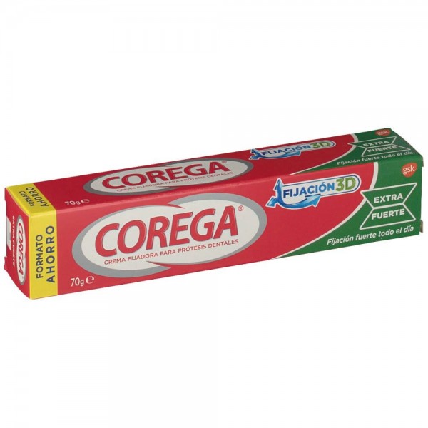 COREGA CREMA EXTRA FUERTE ADHESIVO PROTESIS DENTAL 75 ML