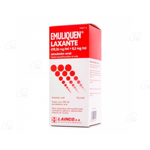 EMULIQUEN LAXANTE 47826 mgml  03 mgml EMULSION ORAL 1...