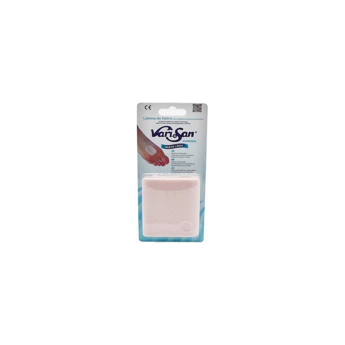 HYDROGEL VARISAN  FIELTRO 95 X 50 CM