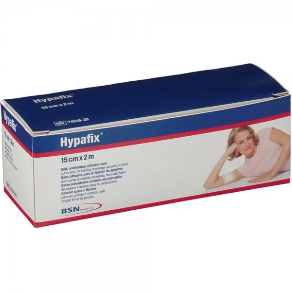 ESPARADRAPO HIPOALERGICO HYPAFIX  2 M X 15 CM
